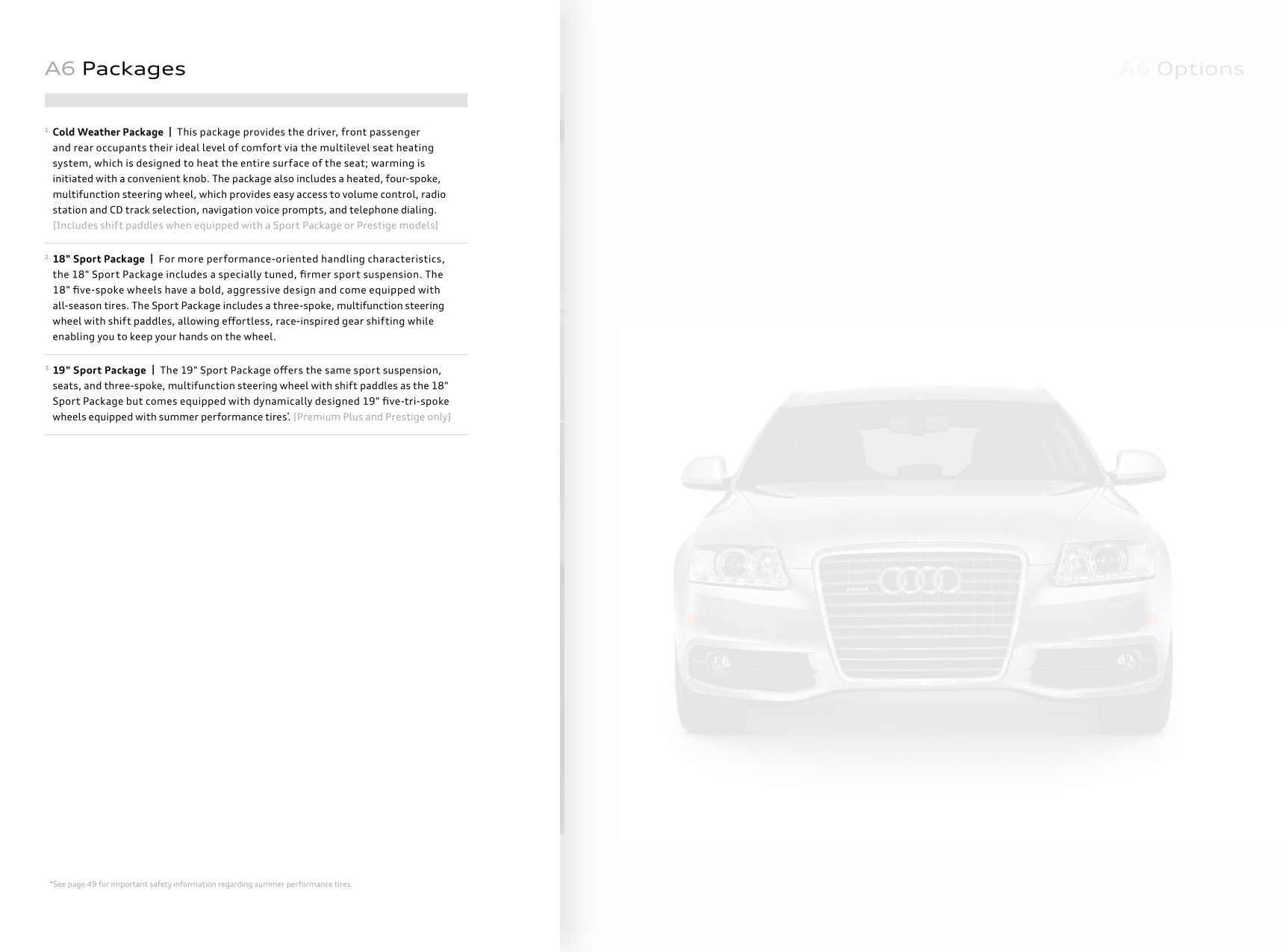 2011 Audi A6 Brochure Page 22